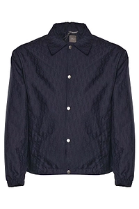 Dior Homme Monogram Button-Up Jacket