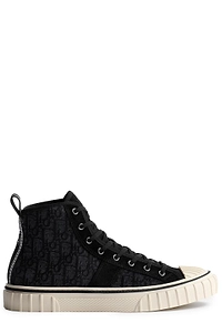 Dior Monogram High-Top Sneakers