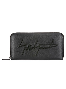 Discord Yohji Yamamoto Logo Embroidered Zipped Wallet