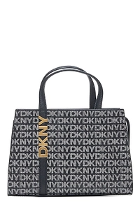Dkny Avril Logo Plaque Small Tote Bag