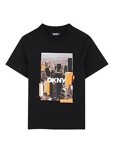 Dkny Kids Graphic-Print Crewneck T-Shirt