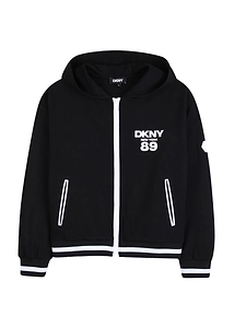 Dkny Kids Logo Zip Hoodie