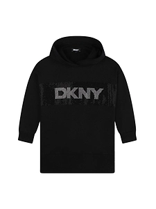 Dkny Logo Embellished Dress