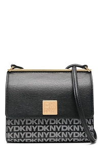 Mona Logo Plaque Small Crossbody Bag