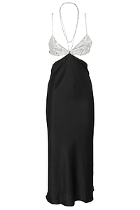 Beatrice Embellished Cut-Out Dress