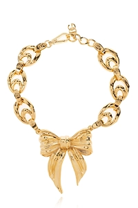 Dolce & Gabbana Bow Shaped Pendant Necklace