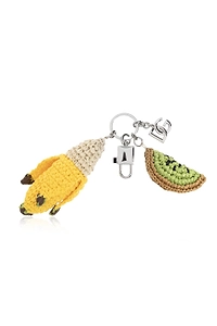 Dolce & Gabbana Crochet Fruit Keychain
