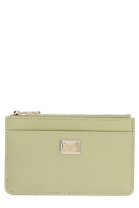 Dolce & Gabbana Dauphine Logo Plaque Card Holder