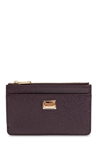 Dolce & Gabbana Dauphine Logo Plaque Card Holder