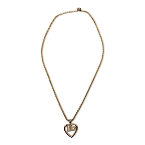 Dolce & Gabbana Dg Heart Embellished Necklace
