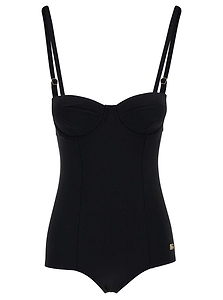 Dolce & Gabbana Dg Plaque One Piece Swimsuit