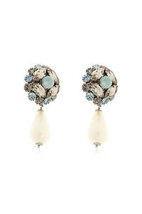 Dolce & Gabbana Embellished Clip-On Earrings
