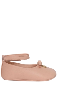Dolce & Gabbana Kids Bow Detailed Ballerinas