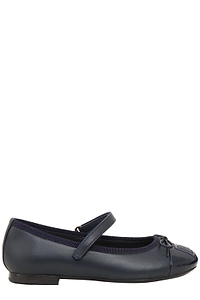 Dolce & Gabbana Kids Bow Detailed Ballerina Shoes