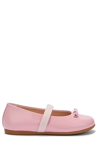 Dolce & Gabbana Kids Bow Strap Ballerinas