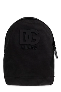 Dolce & Gabbana Kids Dg Patch Zip-Up Backpack