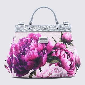 Dolce & Gabbana Kids Floral Jewel Shoulder Bag