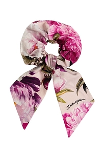 Dolce & Gabbana Kids Floral-Printed Hair Scrunchie