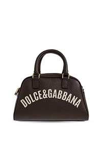 Dolce & Gabbana Kids Logo Dome Shoulder Bag