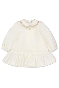 Dolce & Gabbana Kids Logo Embroidered Dress