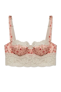 Dolce & Gabbana Floral Lace Longline Bra