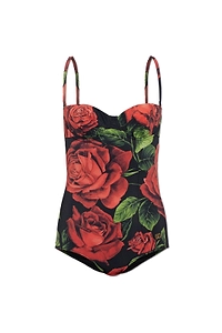 Dolce & Gabbana Floral One-Piece Swimsuit