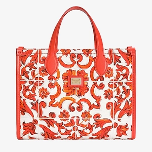 Majolica Printed Tote Bag
