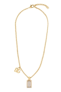 Dolce & Gabbana Logo Tag Necklace