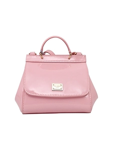 Dolce & Gabbana Kids Patent Mini Shoulder Bag