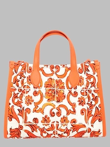 Printed Canvas Tote Bag