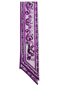 Dolce & Gabbana Maiolica Printed Twill Headband