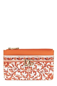 Dolce & Gabbana Majolica Printed Card Case