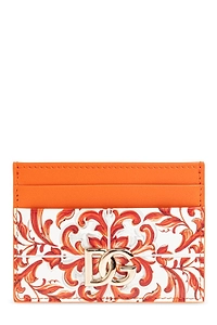 Dolce & Gabbana Majolica-Printed Card Holder