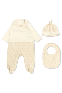 Dolce & Gabbana Kids Logo Patterned Babygrow Set