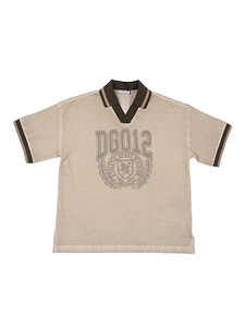 Dolce & Gabbana Kids V-Neck Polo Shirt