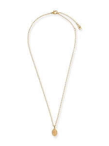 Oval Pendant Necklace