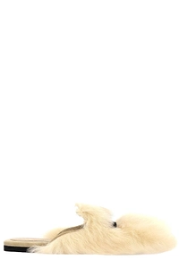 Dolce & Gabbana Shearling Slippers