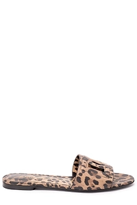 Dolce & Gabbana Leopard Printed Slippers
