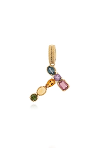 Rainbow Alphabet T 18 Kt Charm
