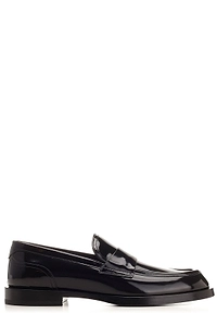 Dolce & Gabbana Round Toe Low-Heeled Loafers