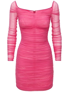 Dolce & Gabbana Ruched Detailed Fitted Dress