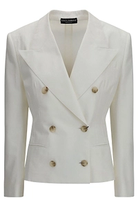 Dolce & Gabbana Structured Double-Breasted Blazer