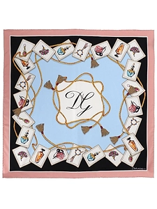 Dolce & Gabbana Perfume Printed Scarf