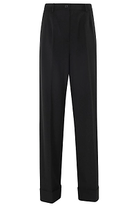 Dolce & Gabbana Turn-Up Hem Pants