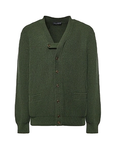 Dolce & Gabbana V-Neck Knitted Cardigan