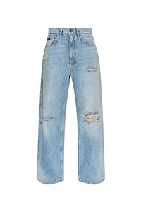 Dolce & Gabbana Vintage Effect Distressed Jeans