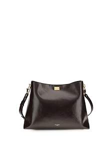 Dolce & Gabbana Logo Plaque Large Vittoria Shoulder Bag