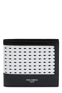 Dolce & Gabbana Woven Panel Wallet