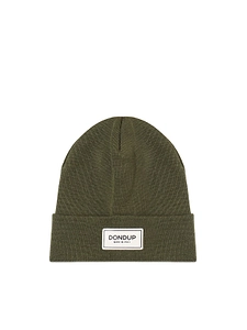 Logo Patch Beanie Hat