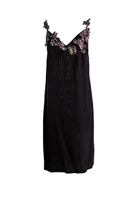 Dries Van Noten Denya Embellished Slip Dress